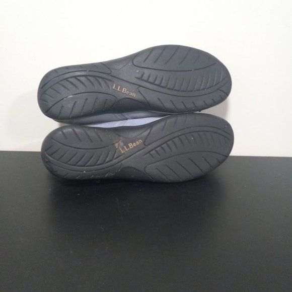 L.L. Bean Lace Up Low Top Sneakers Walking Shoes Blue Women's Size 9 Medium - Picture 4 of 6